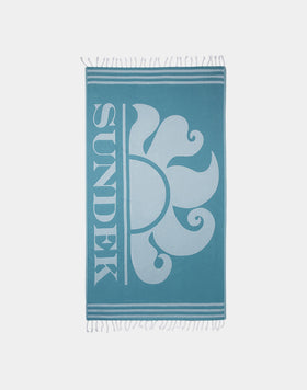 TELO MARE FOUTA JACQUARD CON LOGO