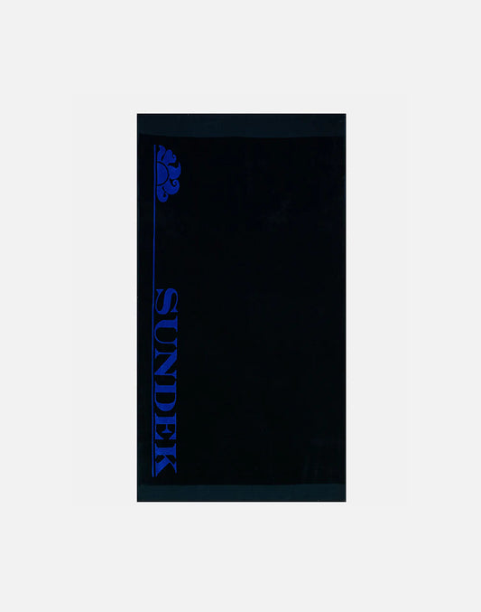ICON - JACQUARD BEACH TOWEL WITH ICONIC LOGO