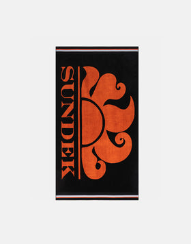 NEW CLASSIC - JACQUARD BEACH TOWEL WITH LOGO