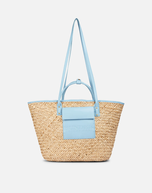 STRAW SHOPPING BAG