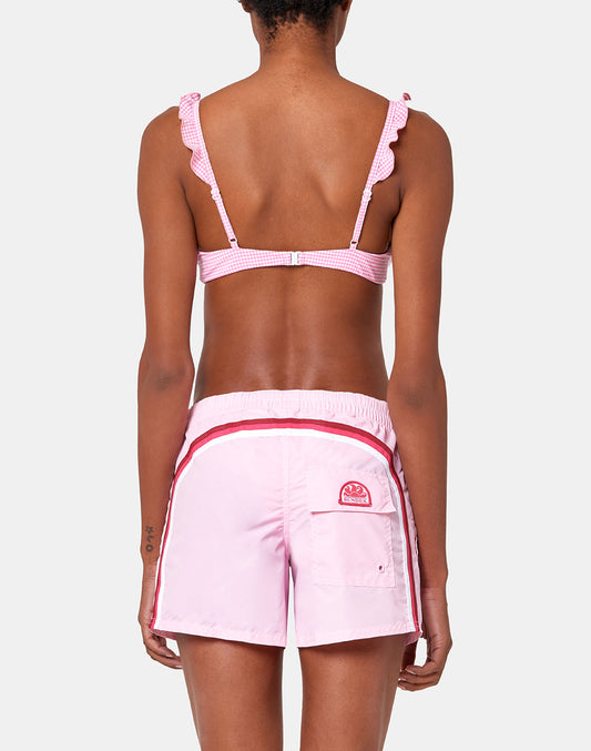COAST - SHORT DE PLAGE LONGUEUR MIDI AVEC TAILLE ÉLASTIQUE