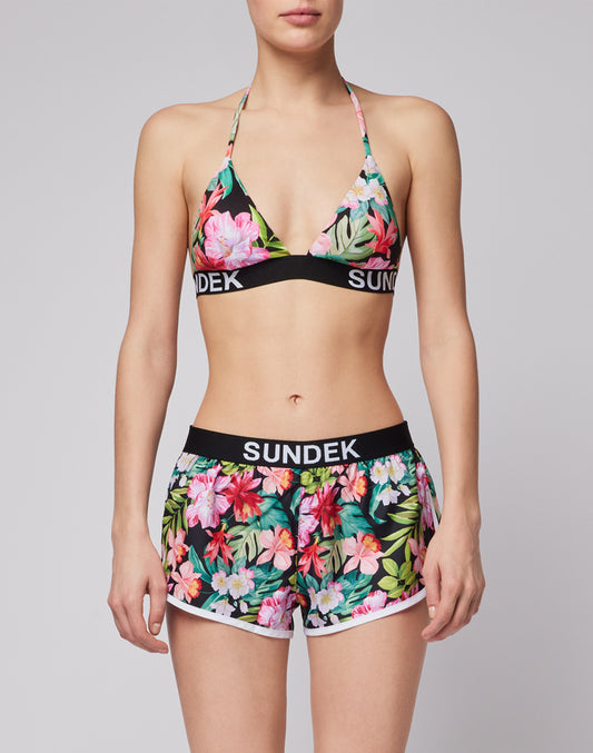 SHORT COURT AVEC TAILLE ÉLASTIQUÉE