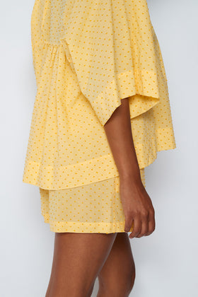 CHEMISE À COL EN V