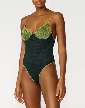 MAILLOT DE BAIN UNE PIÈCE EN LUREX
