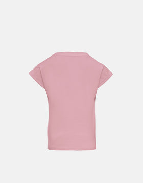 T-SHIRT CROPPED SENZA MANICHE IN JERSEY DI COTONE