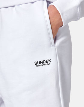 COTTON FLEECE SHORTS, IDEAL FOR WEARING OVER A SWIMSUIT OR FOR LEISURE TIME.