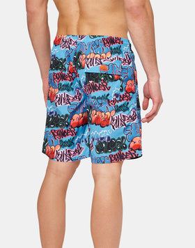 BERMUDA DE BAIN TAILLE ÉLASTIQUE